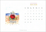 2026 Desk Calendar