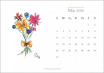 2026 Desk Calendar