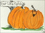Our Little Patch (2 pumpkins)