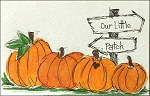 Our Little Patch (4 pumpkins)