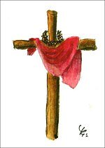 Cross with Robe