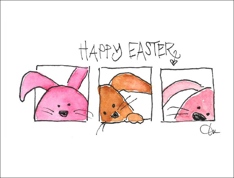 Happy Easter Trio