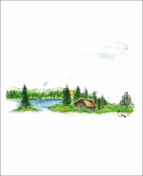 Lake Cabin Guestbook